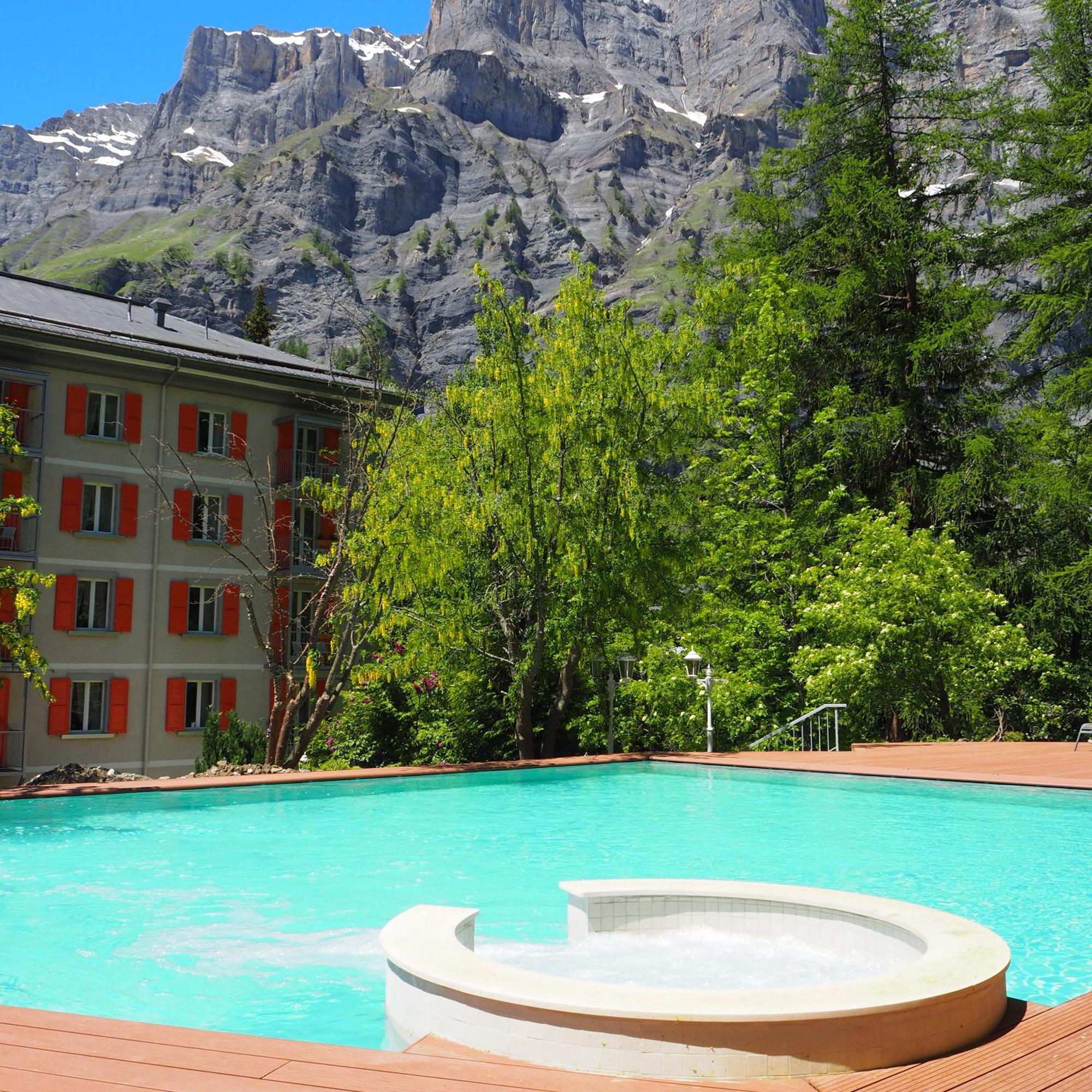 Residence Les Sources Des Alpes Leukerbad Ngoại thất bức ảnh