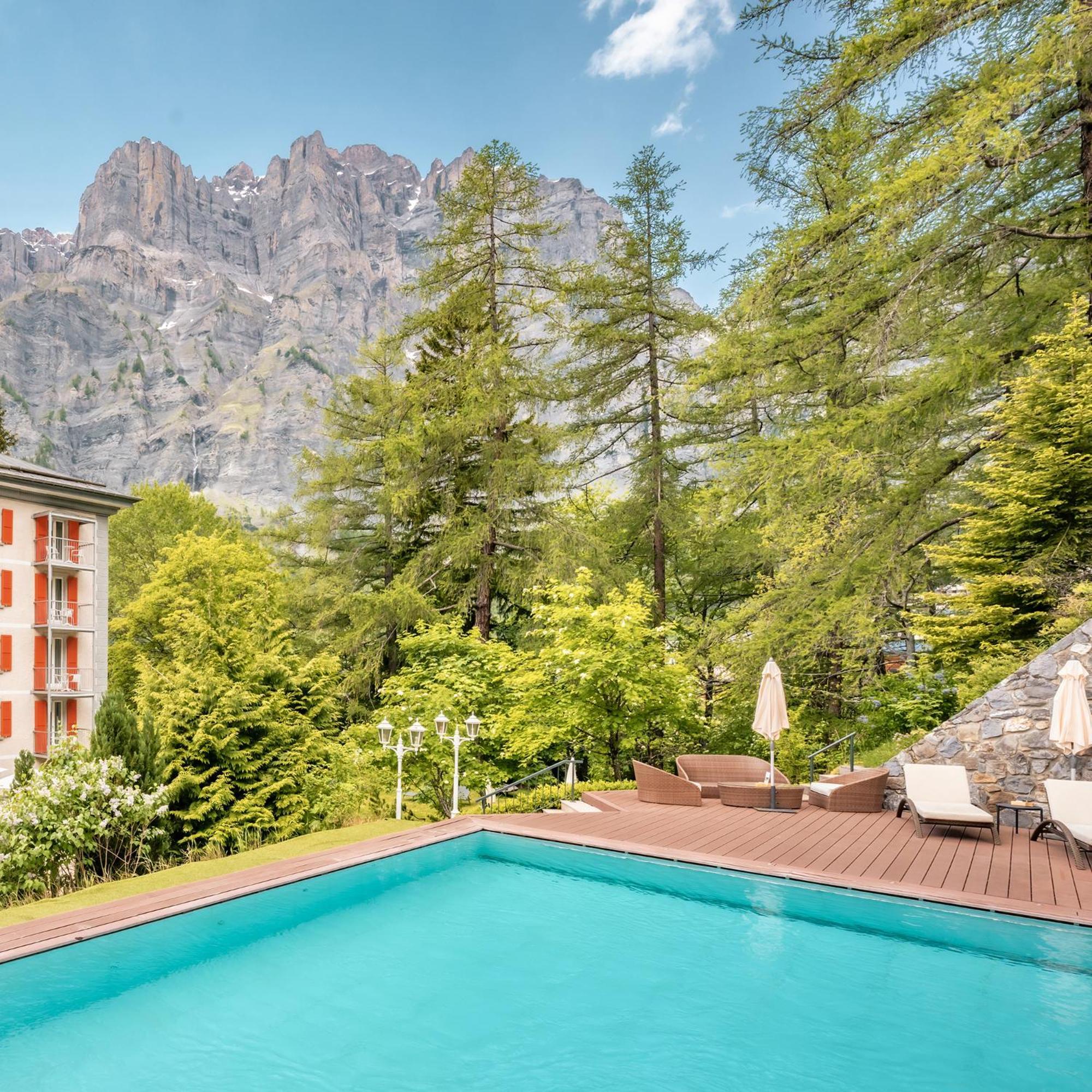 Residence Les Sources Des Alpes Leukerbad Ngoại thất bức ảnh